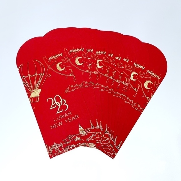 Sisley  Lucky Money 2023 Lunar New Year Red Envelopes Rabbit - NEW - Picture 1 of 4